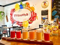 Flobucha is now offering Kombucha Flights for $12.95